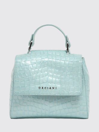 Orciani Crocodile Print Leather Sveva Bag
