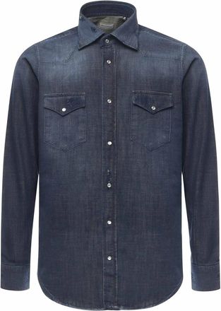 Sartorio Texas Cotton Denim Shirt