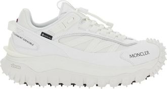 Moncler White Logo Trailgrip Sneakers