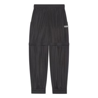 GCDS Gcds, Heren, Broeken, Zwart, Maat: XL Nylon