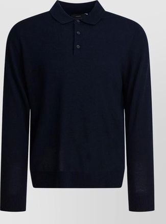 Vince merino wool polo jumper