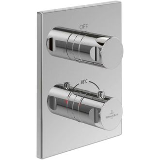 Villeroy & Boch Villeroy&boch - Villeroy Et Boch Universal Grifer&iacute;a Mezclador Termost&aacute;tico Empotrable Rectangular De 2 V&iacute;as Cromo