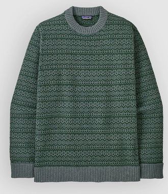 Patagonia Recycled Wool-Blend Maglione blu