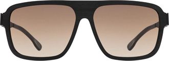 Ic! Berlin IC0005 Egon 02F Mens Sunglasses Black Size 61