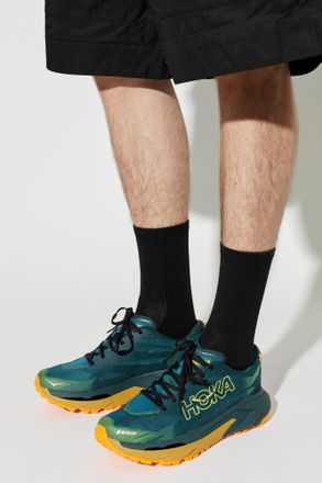 Hoka One One Sports Shoes MAFATE 5, Mens, Green