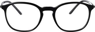 Giorgio Armani Stijlvolle Optische Bril - Heren - Brillen - Zwart - 51 MM - Accessoires