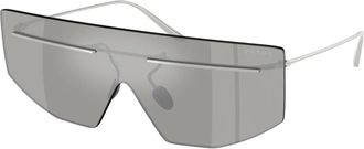 Prada Heren, Accessoires, Grijs, Maat: 40 MM