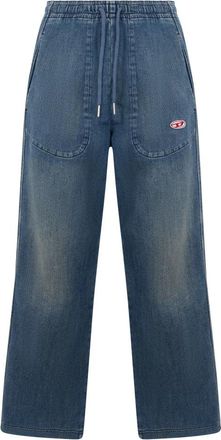 Diesel Denim Broeken - Heren - Regular Fit Jeans - Blauw - 2XS - Denim - Jeans