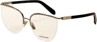 Ferragamo Ferragamo Womens 56 mm Gold Opticals