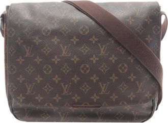 Louis Vuitton Borsa a tracolla Beaubourg Messenger MM con monogramma 2009 - Marrone