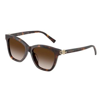 Tiffany & Co. Stijlvolle zonnebril voor moderne vrouwen - Dames - Zonnebrillen - Bruin - 54 MM - Accessoires