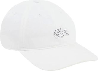 Lacoste Caps, male, White, Size: ONE SIZE Cotton Twill Badge Cap