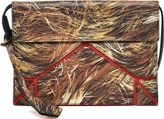 Vivienne Westwood Tassen, unisex, Bruin, ONE Size, Leer, Amy Crossbody