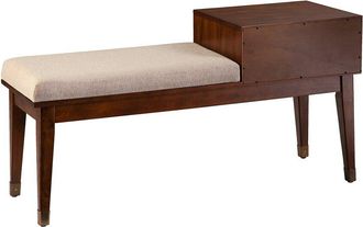 SEI Furniture Sei Rhoda Bench With Storage
