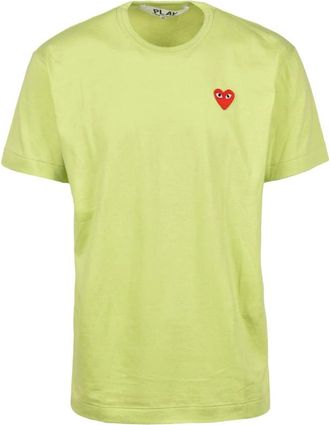 Comme Des Garçons Hombre, Camisetas, Verde, Talla: L