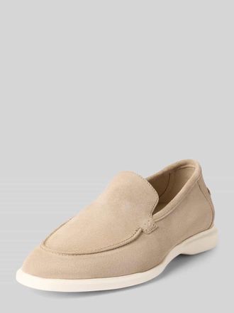 Lloyd Loafers mit leicht strukturierter Sohle Modell STRIDE FLEX in Beige, Gr&ouml;&szlig;e 42,5