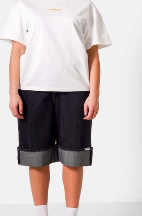 Sixth June Revers - Pantaloncini in denim neri-Nero