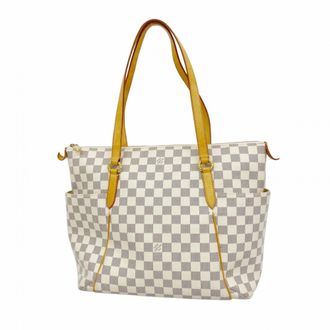 Louis Vuitton White Tote Bag (Pre-Owned)