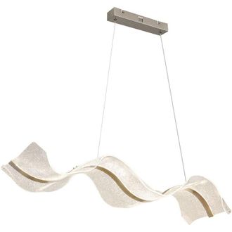 Globo Lighting Lampada a sospensione - Saque - nichel - metallo - grande - Globo