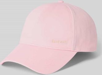 Barbour Basecap aus reiner Baumwolle Modell Olivia in Rosa, Gr&ouml;&szlig;e 1