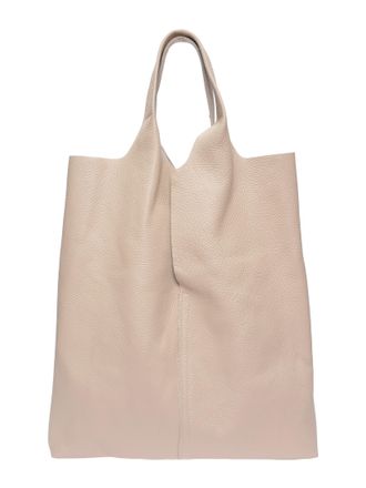 Anna Luchini Beige Rundleer Tas