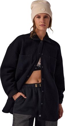 Backcountry Venture Stretch Flannel Jacket - Womens in Black at Nordstrom, Size X-Large