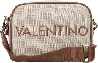 Mario Valentino Tassen, Dames, Beige, ONE Size, Leer, Crossbody Bag