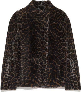 Yves Salomon double-breasted jacket - women - Sheep Skin/Shearling/Sheep Skin/Shearling - 44 - Brown