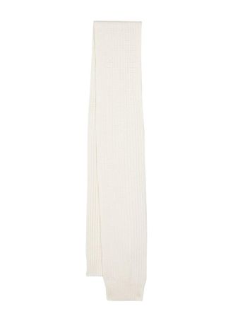 Saint Laurent Kasjmier sjaal - Wit