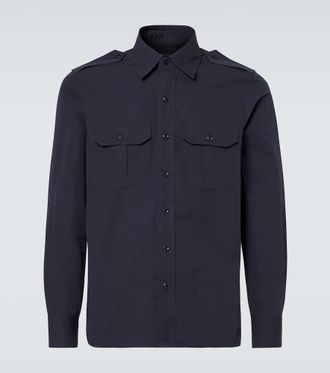 Tom Ford Cotton and silk poplin shirt