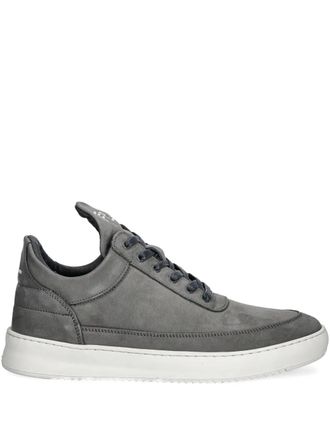 Filling Pieces low-top sneakers - men - Nubuck Leather/Rubber/Fabric - 42 - Grey