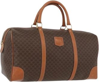Celine Pre-owned Weekend Bags, female, Brown, Size: ONE SIZE Pre-owned Vintage Boston Bag