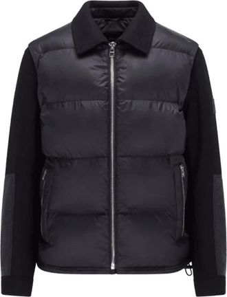 HUGO BOSS Heren, Jassen, Zwart, Maat: XL Wol