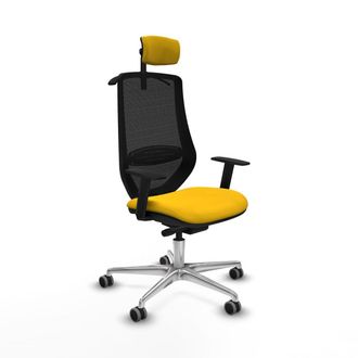 Piqueras y Crespo Piqueras Y Crespo D086g2h Silla De Oficina Amarilla C&oacute;moda