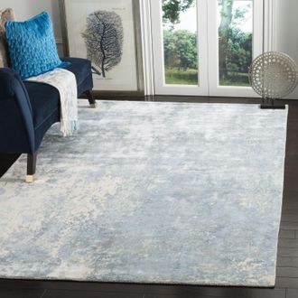 Safavieh Mirage Hand Made Area rug, Aqua Contemporary Style Non-Shedding