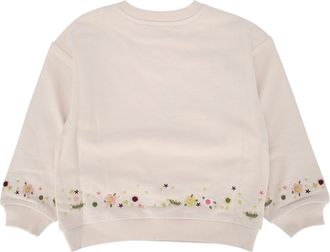 BONPOINT Boys Dolores Sweatshirt Pink Cotton Organic Sweatshirts