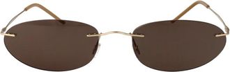 Giorgio Armani Dames, Accessoires, Geel, Maat: 58 MM