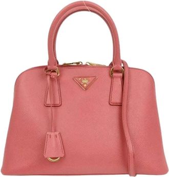 Prada Pre-owned Handbags, female, Pink, Size: ONE SIZE Pre-owned Vintage Handbag