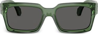 Alain Mikli square-frame sunglasses - unisex - Acetate - 53 - Green
