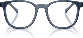 Prada 0pr A15v Translucent Acetate Square Frame Eyeglasses