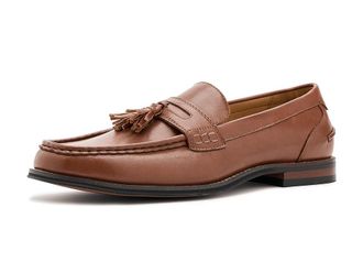Tommy Hilfiger Sosmo Mens Flat Shoes Medium Brown : 11.5 D - Medium, Faux Leather/Leather