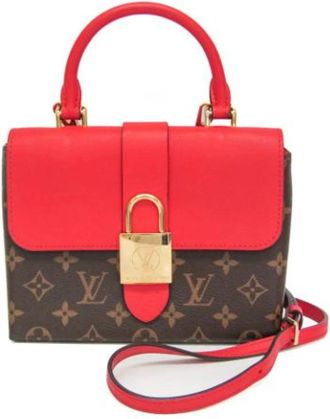 Louis Vuitton Pre-owned Rocky BB M44322 - Dames - Vintage Handtas - Bruin - ONE Size - Leer - Vintage