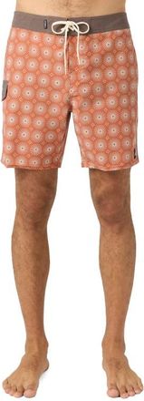 O'Neill Line-Up 17 Board Shorts in Autumn Leaf at Nordstrom, Size 36