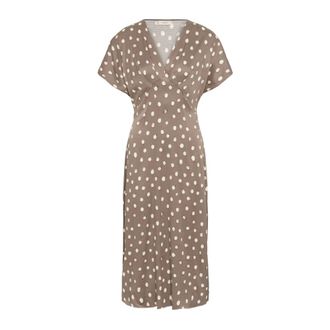 Inwear Vestido Midi - Dresses - Mujer - Marr&oacute;n - 2XL