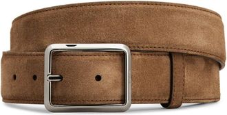 Tod's buckle leather belt - men - CALFSKIN - 85 - Brown