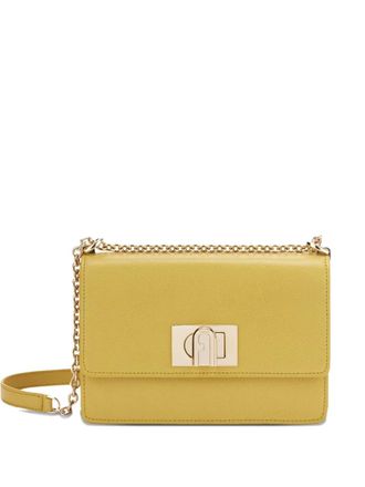 Furla mini 1927 cross body bag - women - Calf Leather - OS - Yellow