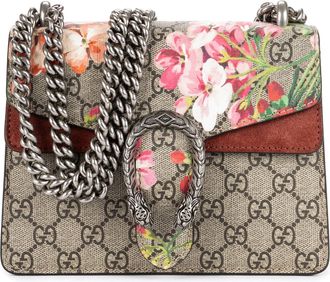 Gucci Pre-owned Womens Blooms Dionysus Mini Shoulder Bag - Beige - One Size