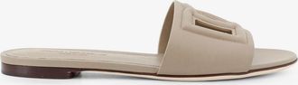 Dolce & Gabbana Sandali in pelle con logo DG Millennials - DOLCE & GABBANA - gender_Woman