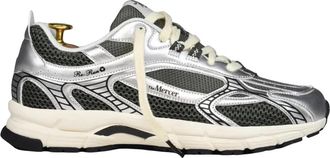 Mercer Amsterdam Re-Run Scratched - Heren - Sneakers - Grijs - 41 EU - Schoenen