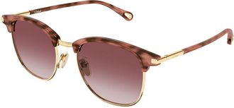 Chlo&eacute; CH0384S 004 Womens Sunglasses Gold Size 52